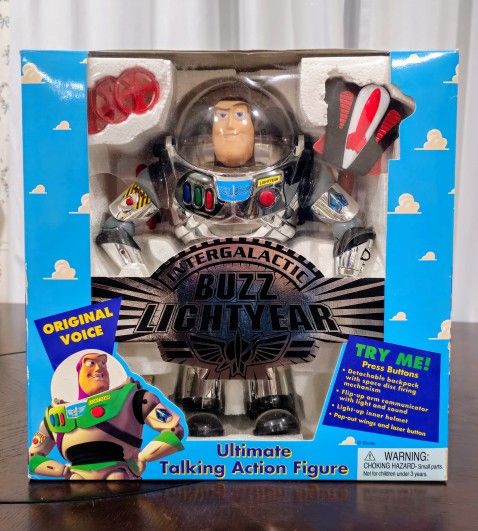 Disney's Toy Story Intergalactic Buzz Lightyear by Thinkway Toys 62891 Vintage