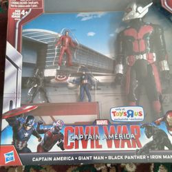 TOYS R US EXCLUSIVE ANT MAN CIVIL WAR  MARVEL 