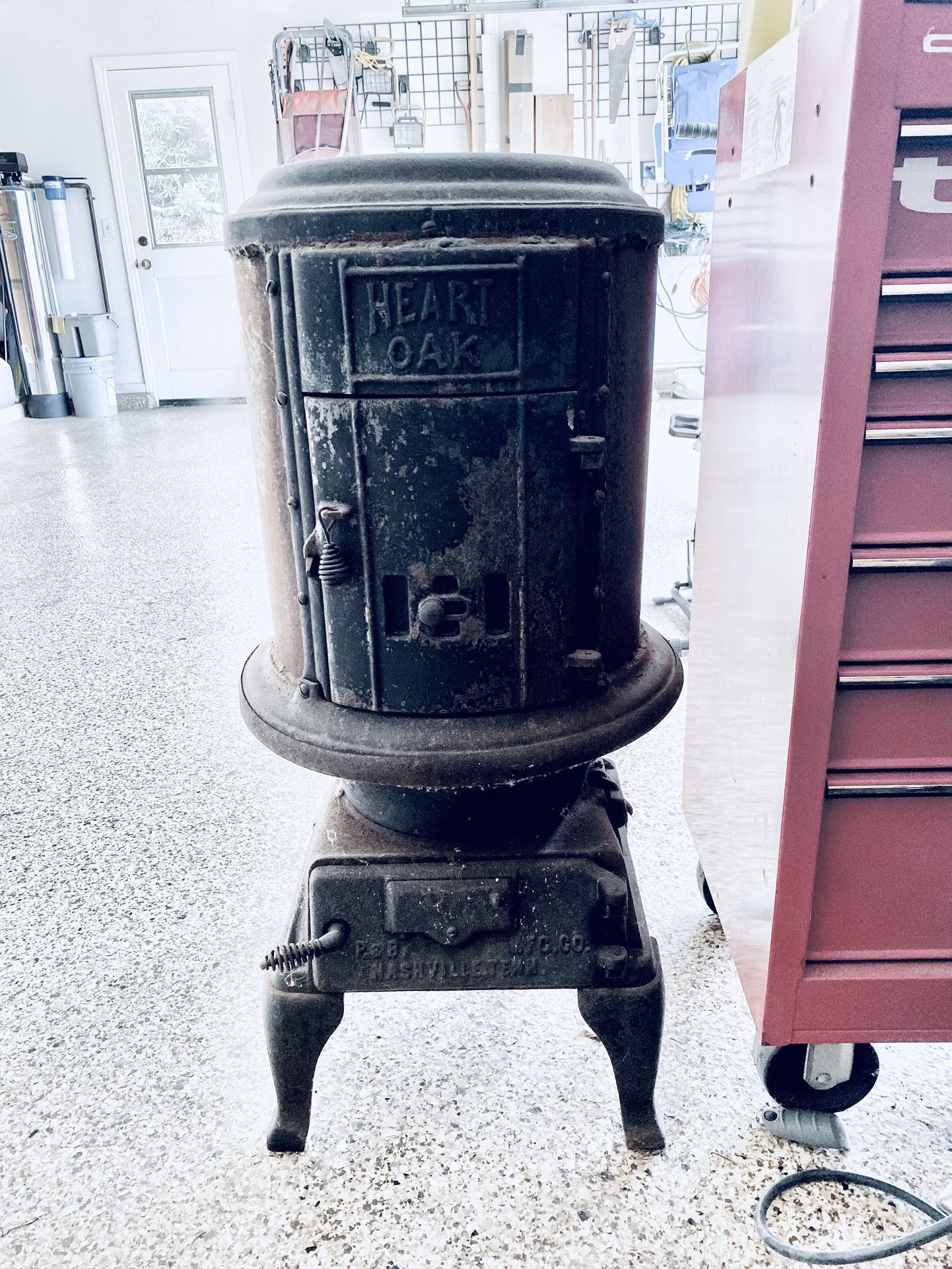Heart Oak Vintage Coal/wood Burning Stove
