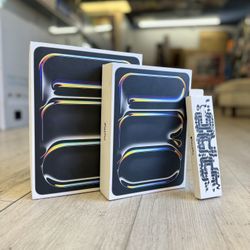 iPad Pro 13 inch & 11 inch M4 Chip Available (Take It Home In Payment/ llévatelo a casa en pagos) 