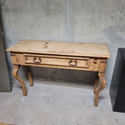 Rustic Wood Sidetable