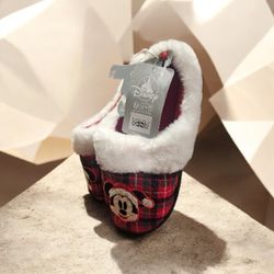 Mickey Mouse Holiday Slippers for Adults