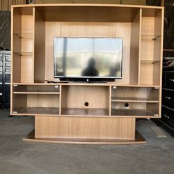 TV Stand w/ storage Shelves