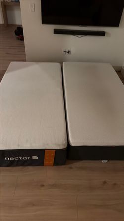 Two Twin Size Mattresses — Nectar Brand