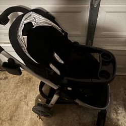 Stroller with car seat