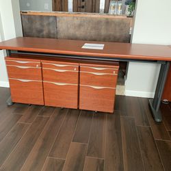 Desk, Work Table, File/storage Cabinets