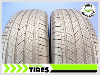 2 MICHELIN PRIMACY ALL SEASON DT 215/65R17 USED TIRES 7.3/32 TREAD 99H 2156517