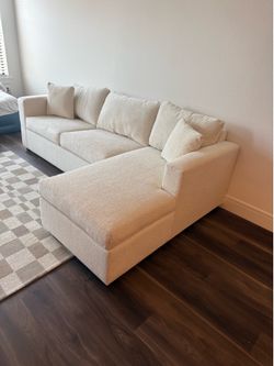 Brand new Cream Sectionals in stock