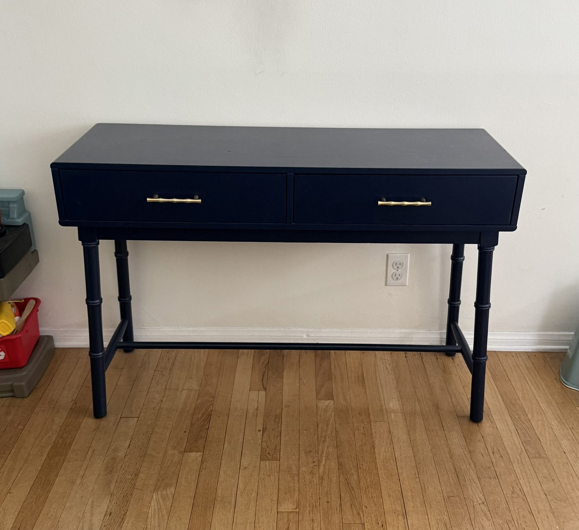 Dark blue Entryway/Console table