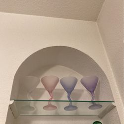 Vintage Martini Glasses 