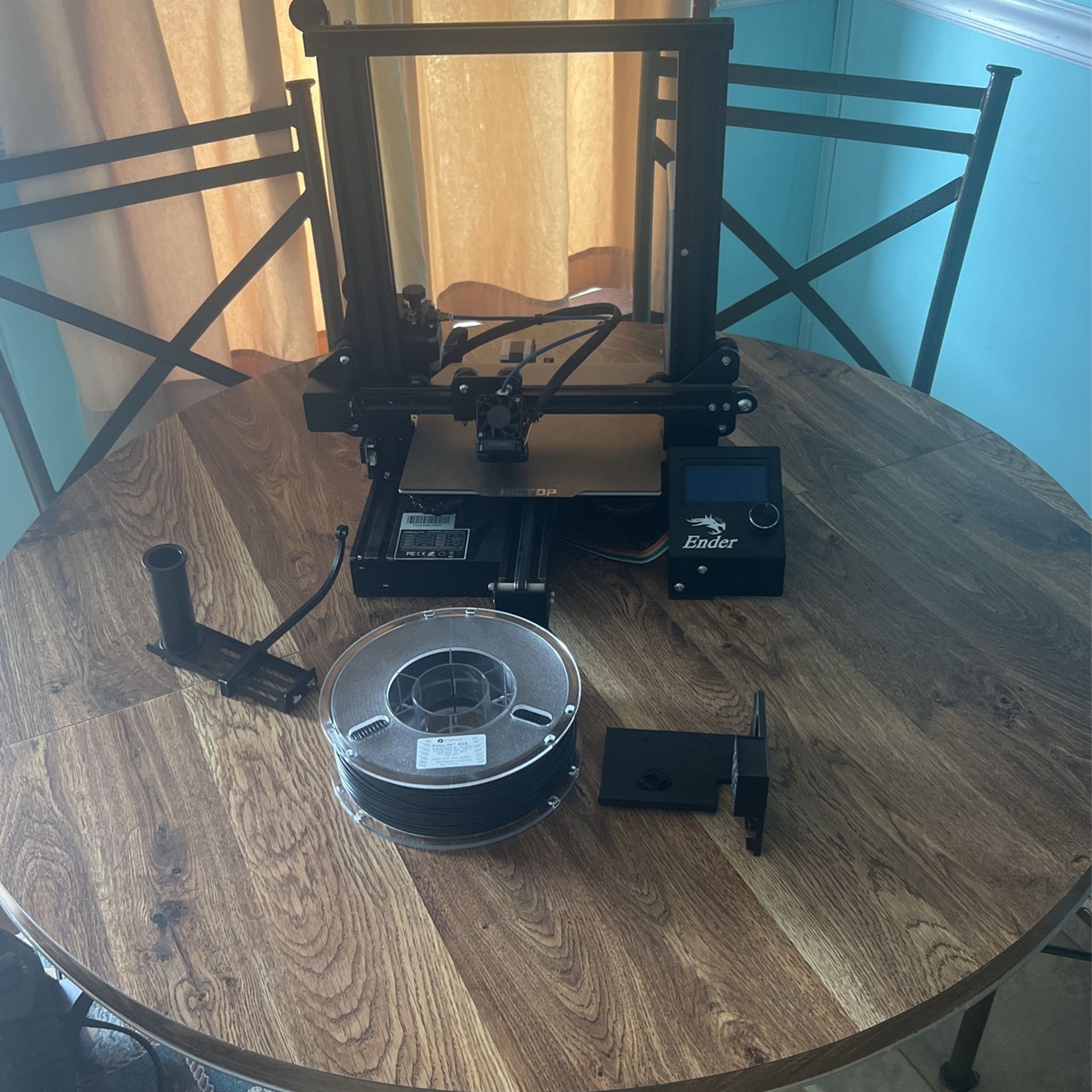 Ended 3D printer