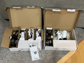 5 Lorex 960H 700TVL MCB7715 Night Vision Security Cameras + Cables NEW