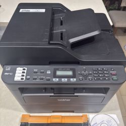 Brother MFC-L2710DW Multi Function Printer W/ Used Drum And Toner