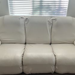  Manual Recliner Sofa (both)