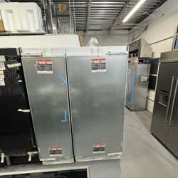 Sub-Zero 60” Built-In Column Set – Refrigerator + Freezer ✨ Brand New | Luxury Kitchen Upgrade