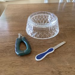 Crystal Dog Dish  Everything For $10 