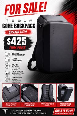 Tesla Core Backback
