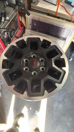 2026 OEM TRD off road wheels 18 inches