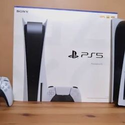 PlayStation 5 Console and Controller