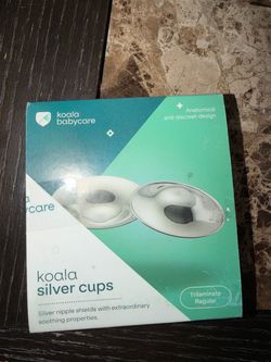 Koala Babycare The Original Silver Nursing Cups Nipple Shields for Breastfeeding Newborn