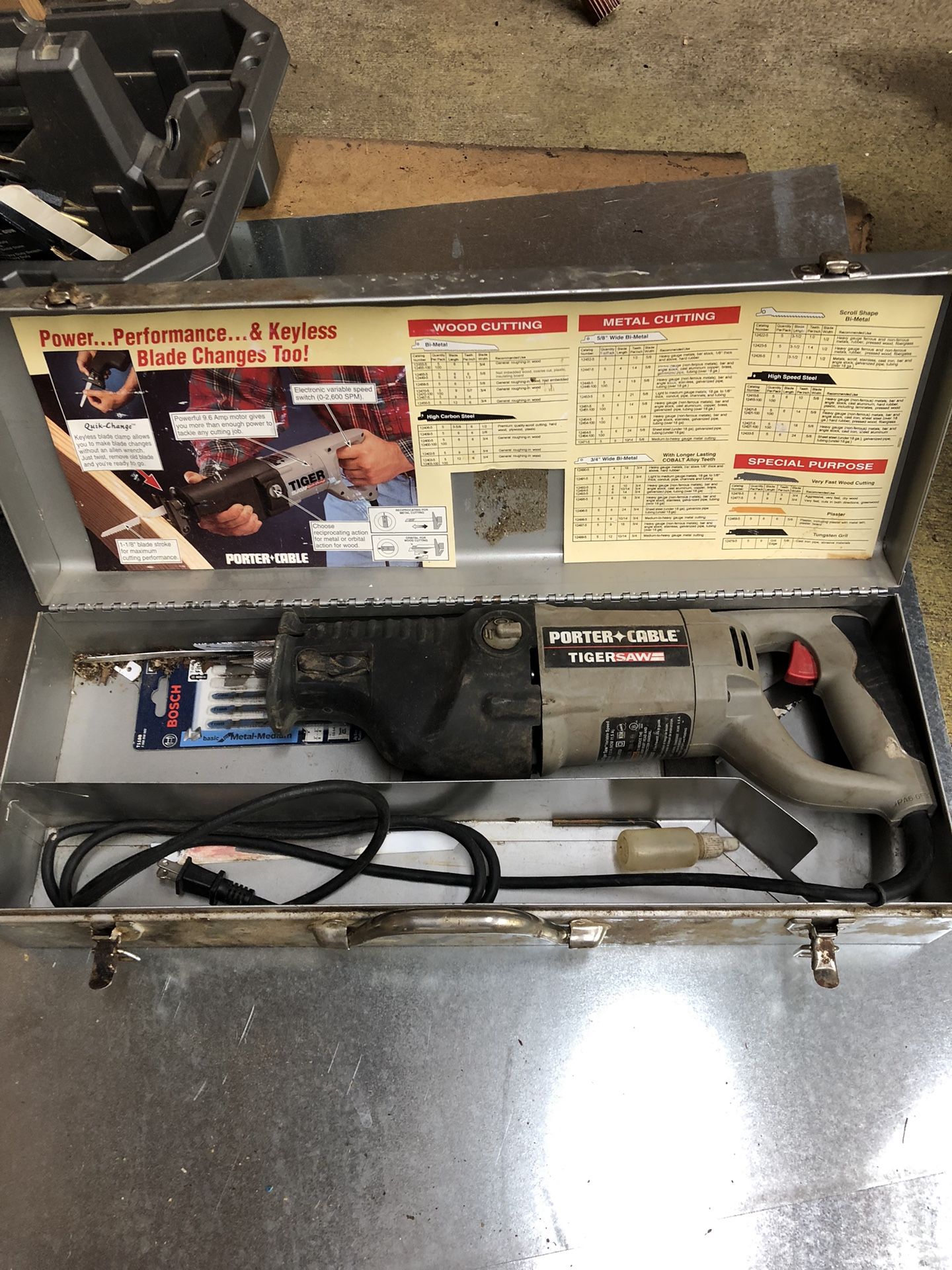 Porter Cable Tiger Sawzall