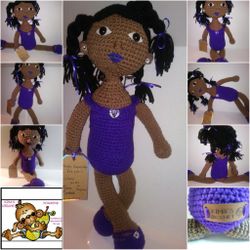 Custom crochet doll