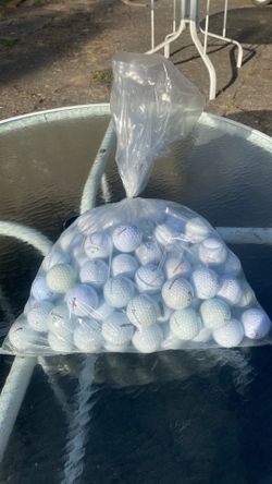 Used golf balls
