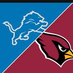 Arizona Cardinals Vs Detroit Lions Lower Level Row 9