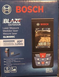 Bosch GLM400c Laser Measure
