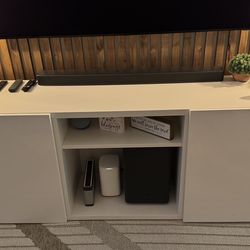 Tv Stand Console White