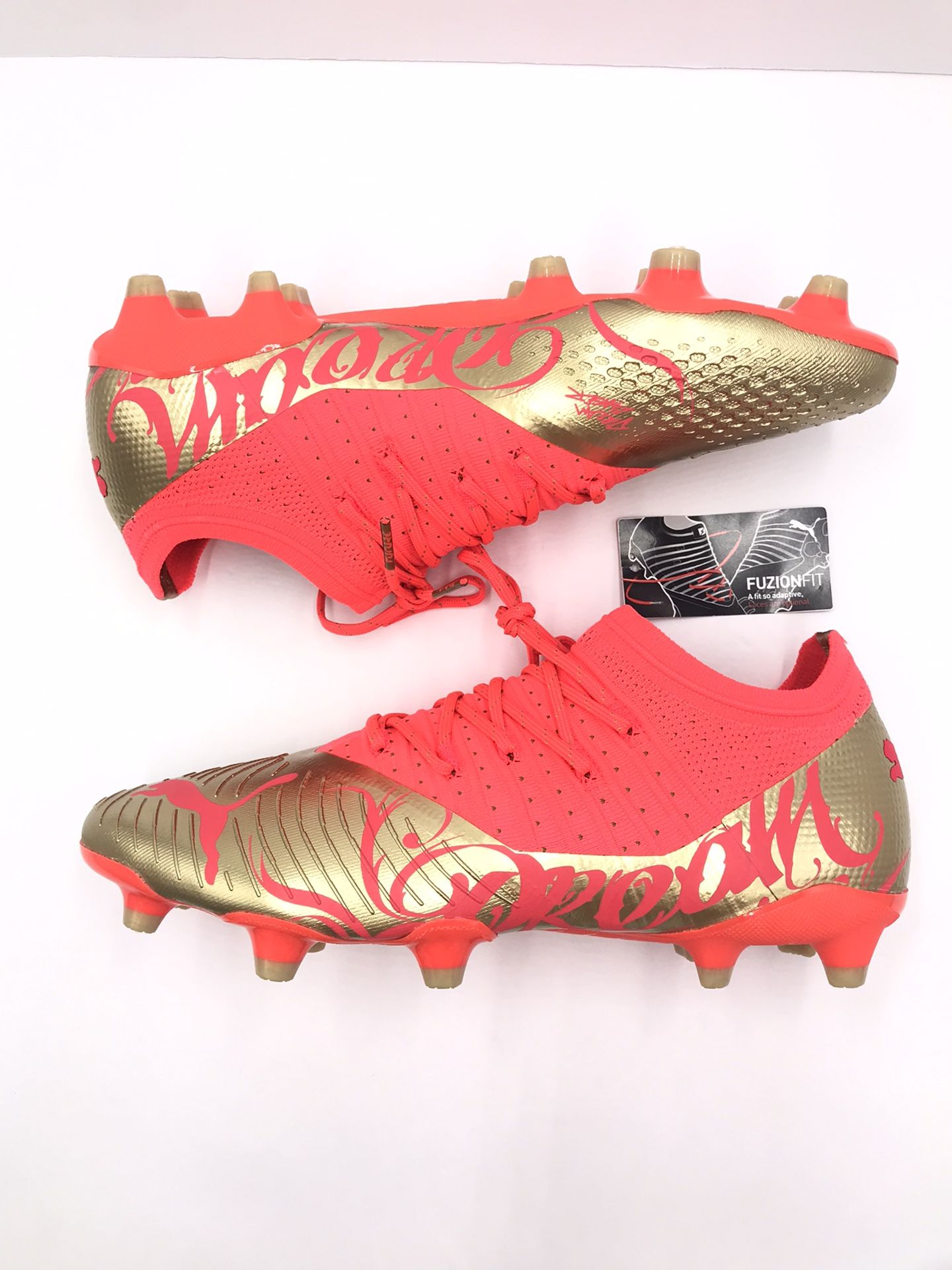 Puma Future Z 2.4 Neymar JR FG AG Soccer Cleats Coral Gold 107105-01 Men’s size 9.5 Brand new, no original box