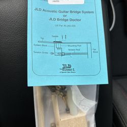 JLD Acoustic guitar Bridge System (BRIDGE DOCTOR