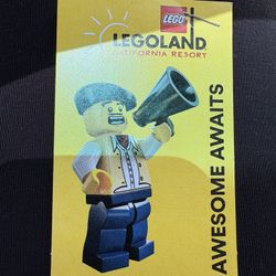 4-LEGO LAND TICKETS 