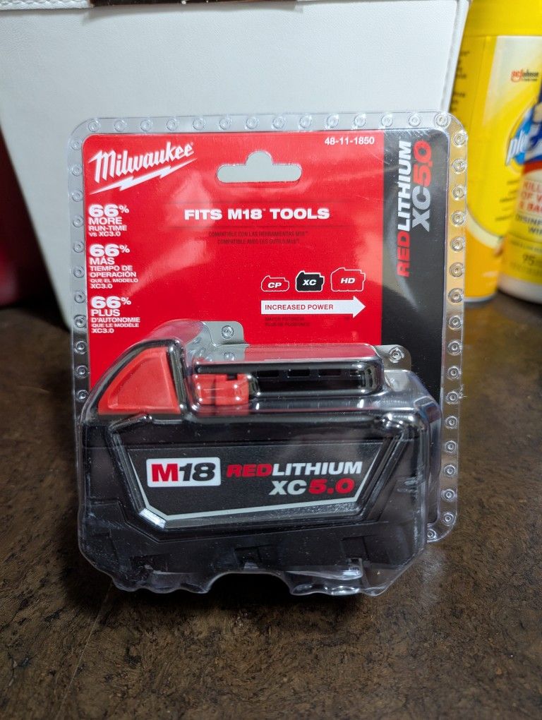Milwaukee RedLithium XC 5.0 Ah