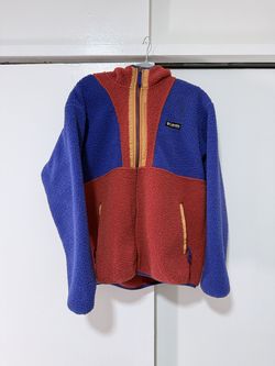Columbia Zip Sherpa Fleece Hoodie