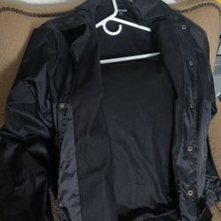Elwood Black Windbreaker