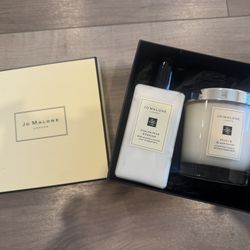 Jo Malone Peony & Blush Suede Candle & English Pear & Freesia Lotion