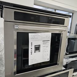 24" KITCHENAID SINGLE WALL OVEN STAINLESS STEEL 