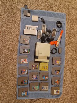 Original Nintendo With 16 Games. Obo