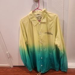 Anderson Paak Nylon Green Yellow Jacket