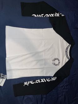 Chrome Hearts Raglan T-Shirt Black White