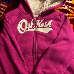 5t Oshkosh Zip Up Hoodie