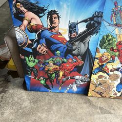 Room Decoration Marvel DC