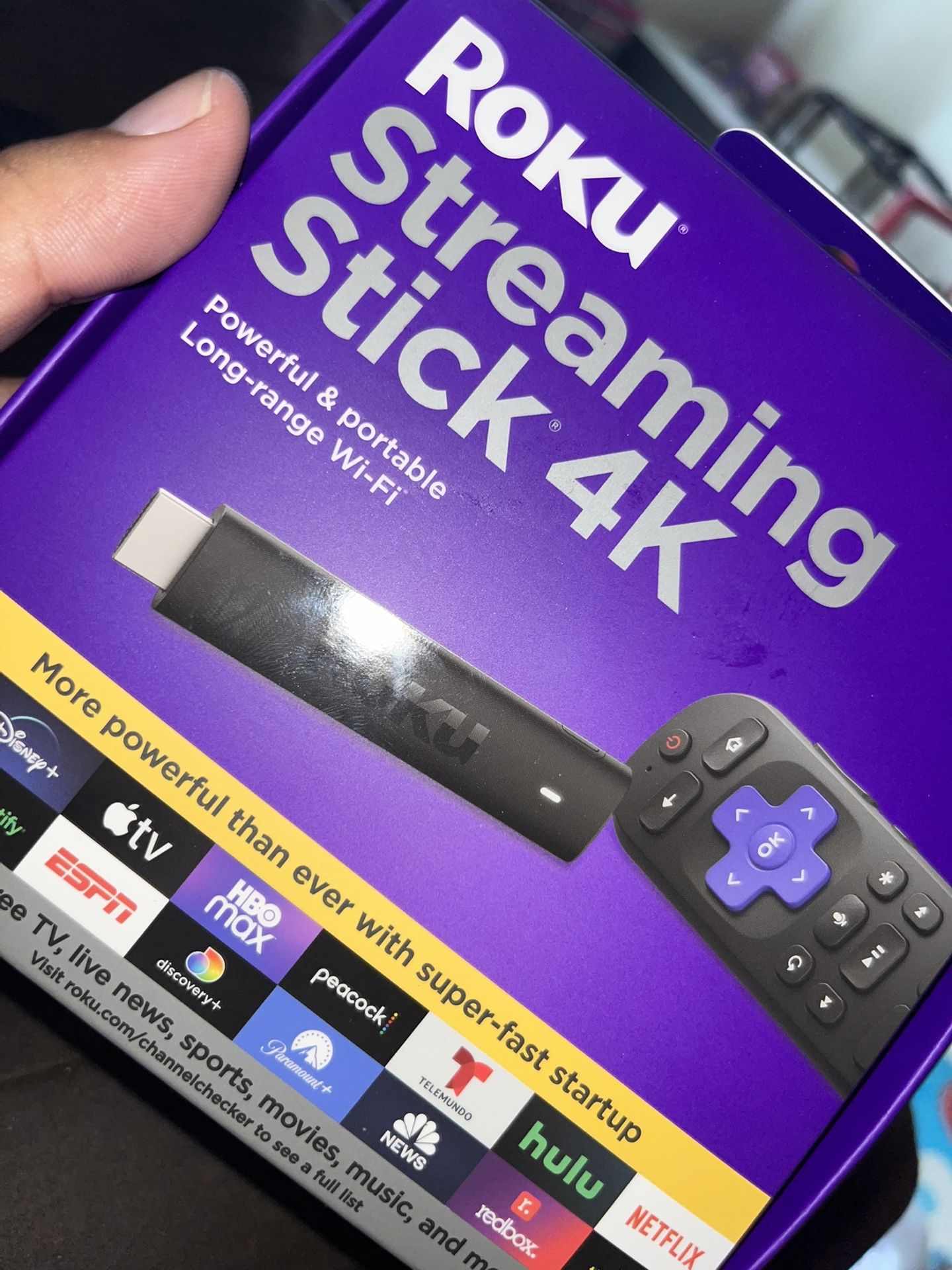 Roku Streaming Stick 4k 