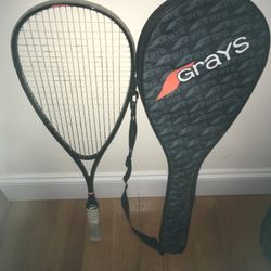 Squash racket with case excellent condition