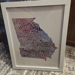 Georgia Map Art