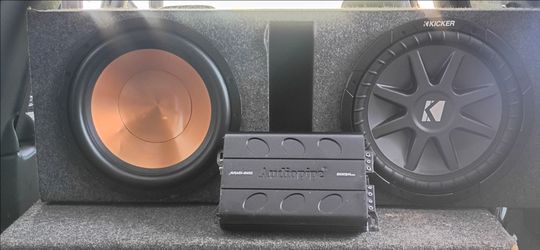 12 inch Subs and amp