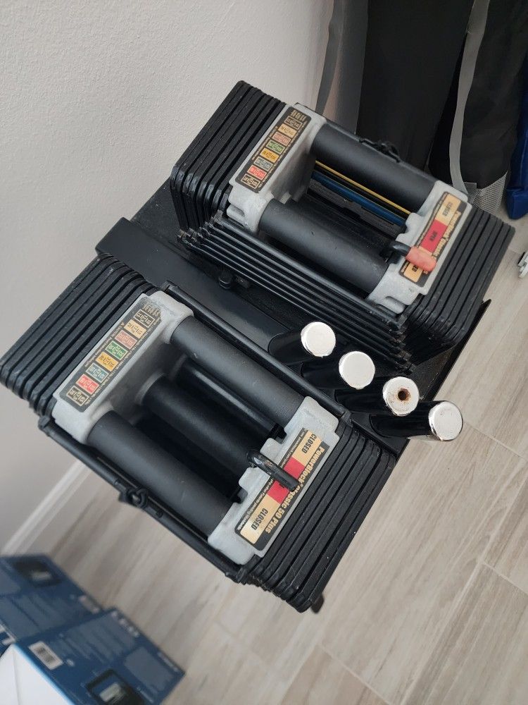 Power Block Dumbbells