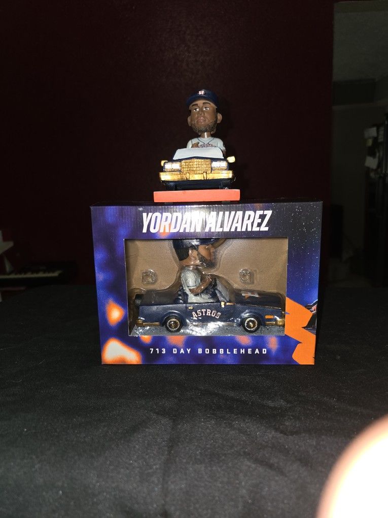 Houston Astros Yordan Alvarez 713 Day Limited Edition Bobblehead