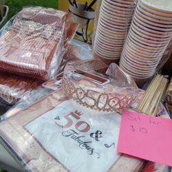 50th Birthday Party Deco